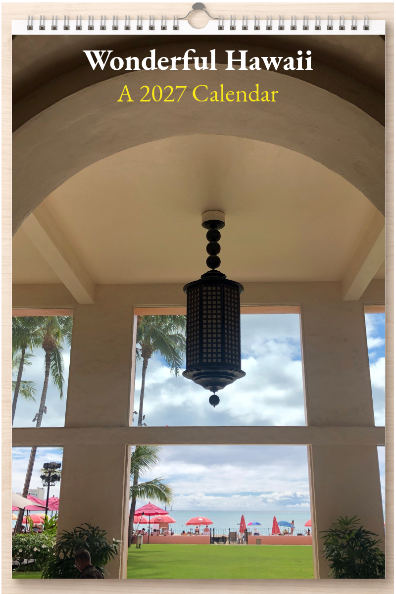 Wonderful Hawaii: A 2027 Calendar