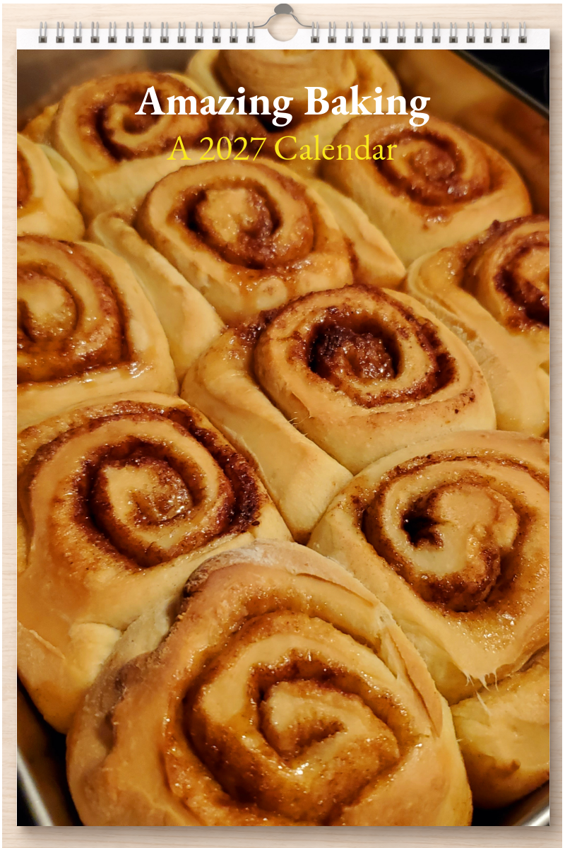 Amazing Baking: A 2027 Calendar