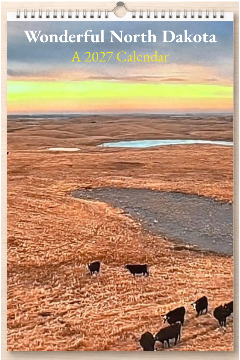 Wonderful North Dakota: A 2027 Calendar