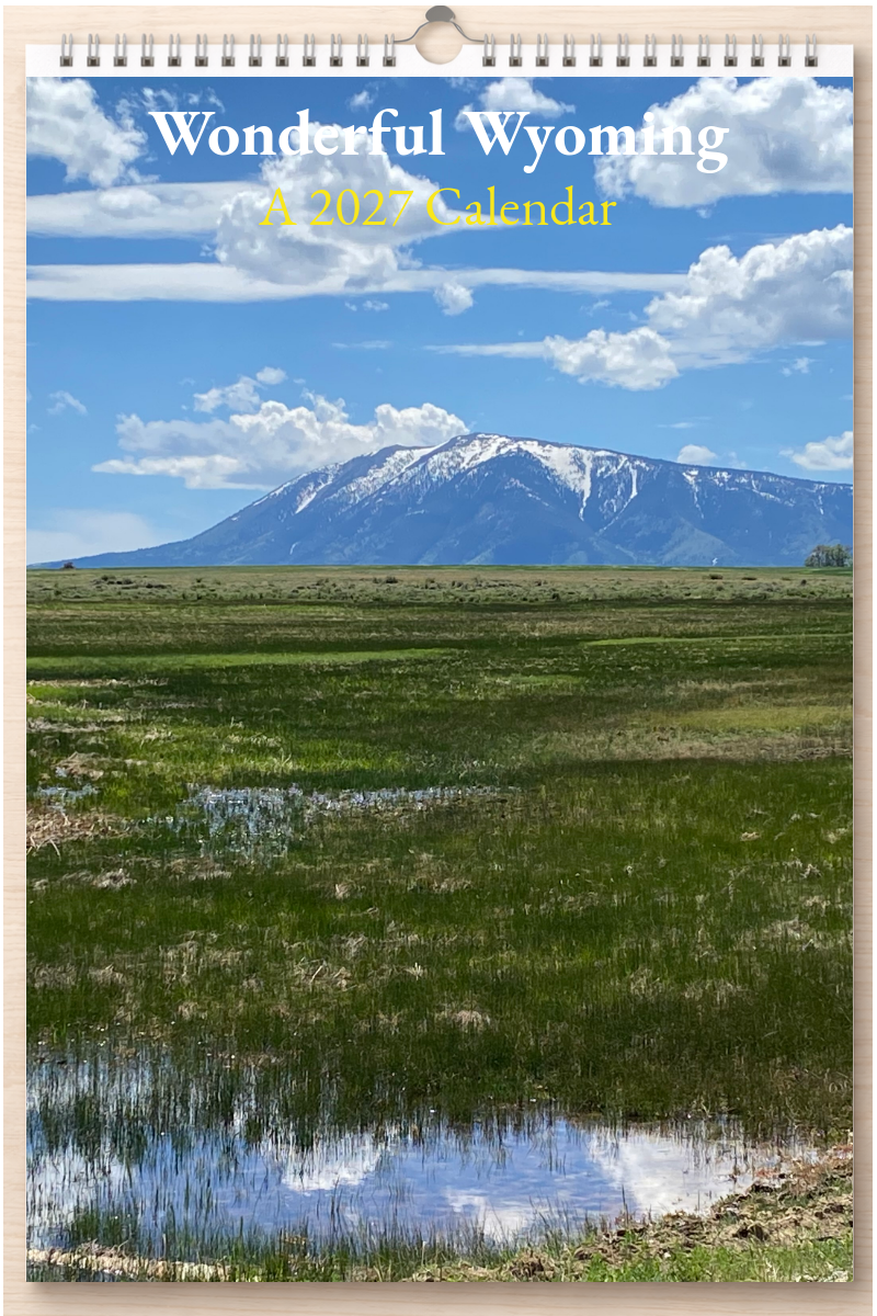 Wonderful Wyoming: A 2027 Calendar