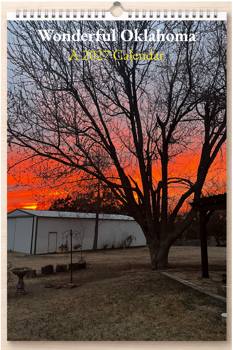 Wonderful Oklahoma: A 2027 Calendar
