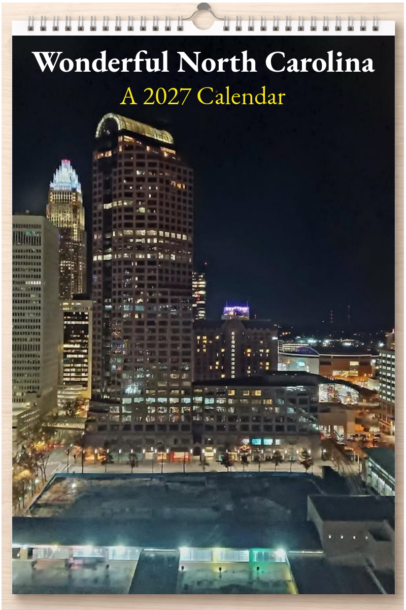 Wonderful North Carolina: A 2027 Calendar