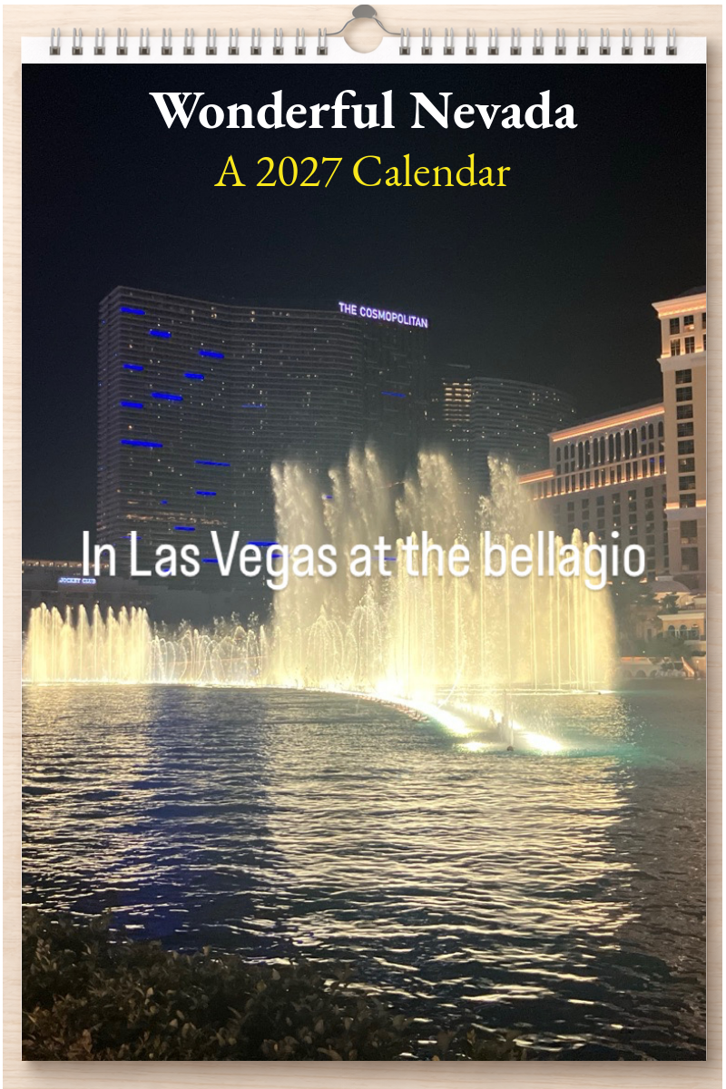 Wonderful Nevada: A 2027 Calendar