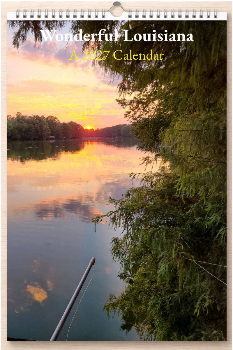 Wonderful Louisiana: A 2027 Calendar