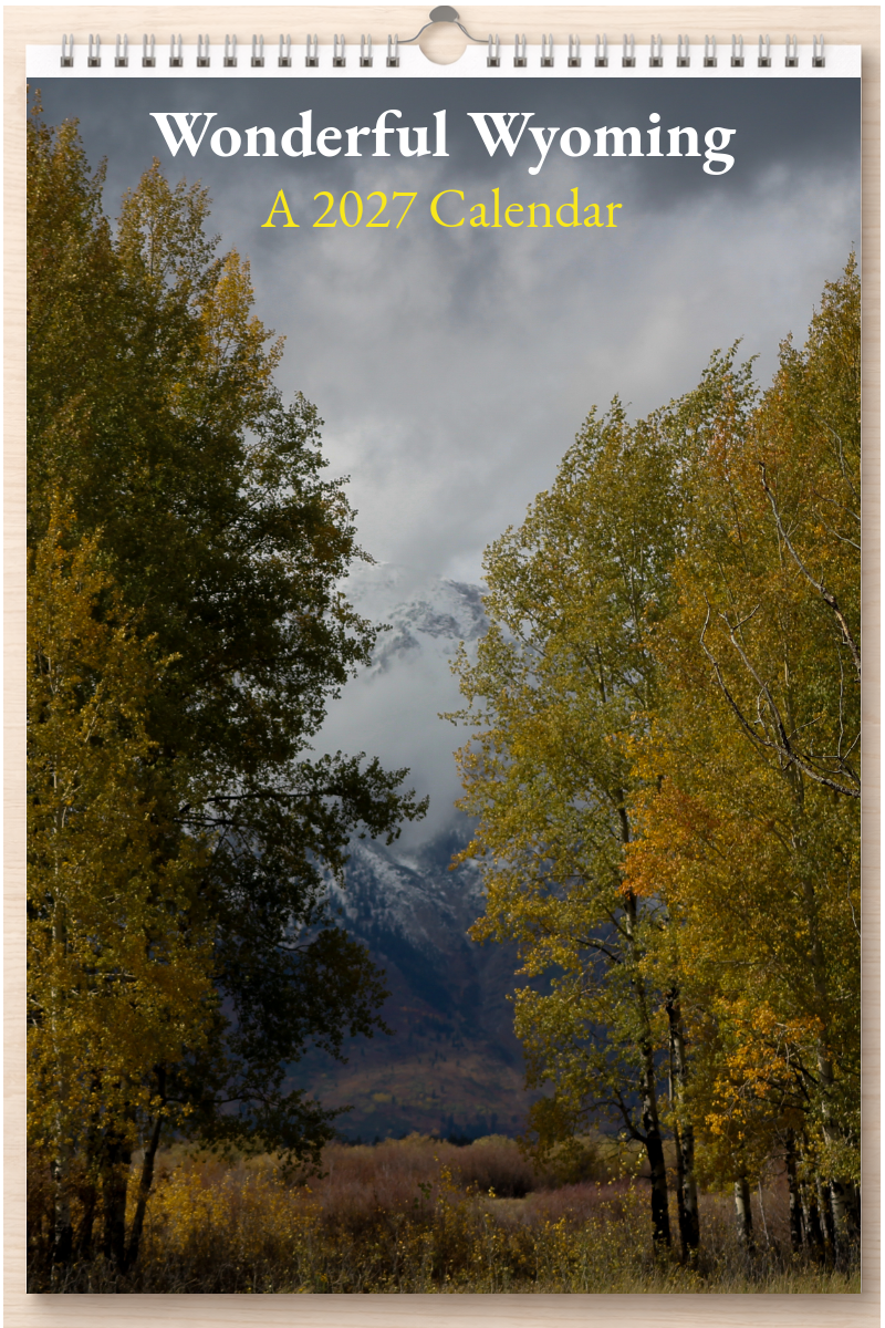 Wonderful Wyoming: A 2027 Calendar