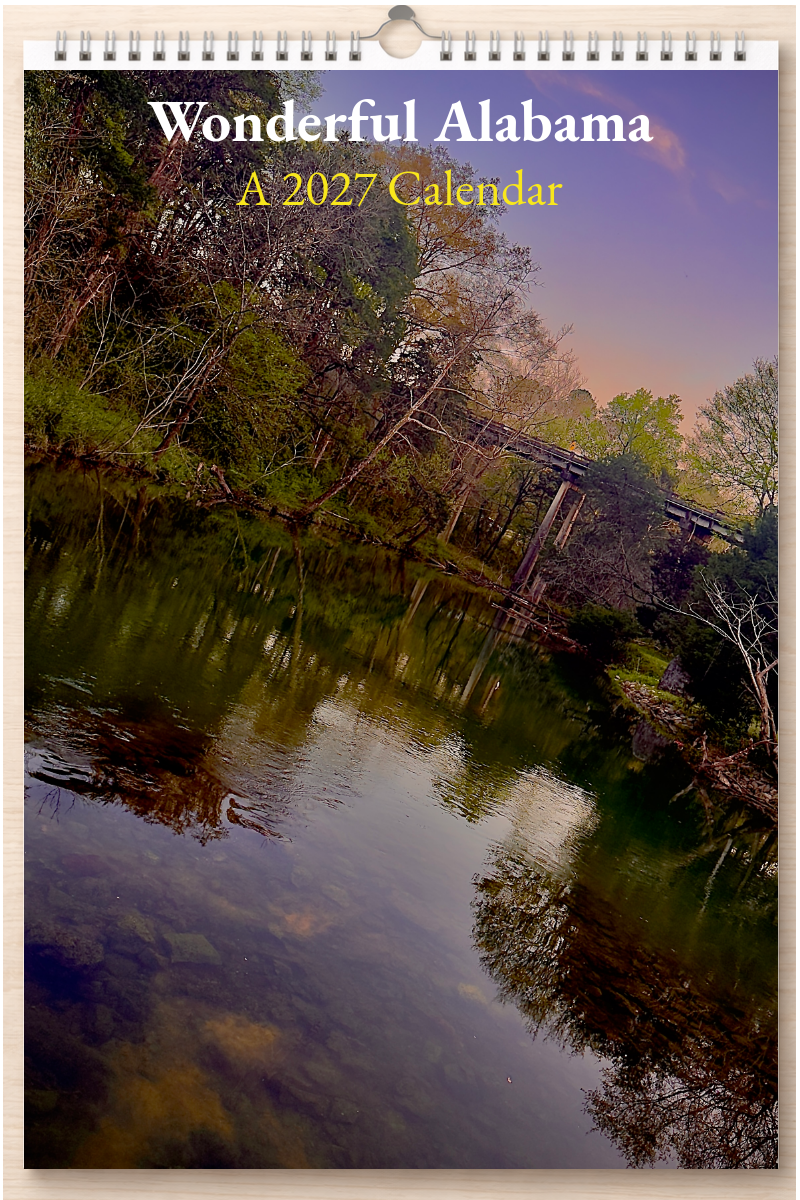 Wonderful Alabama: A 2027 Calendar