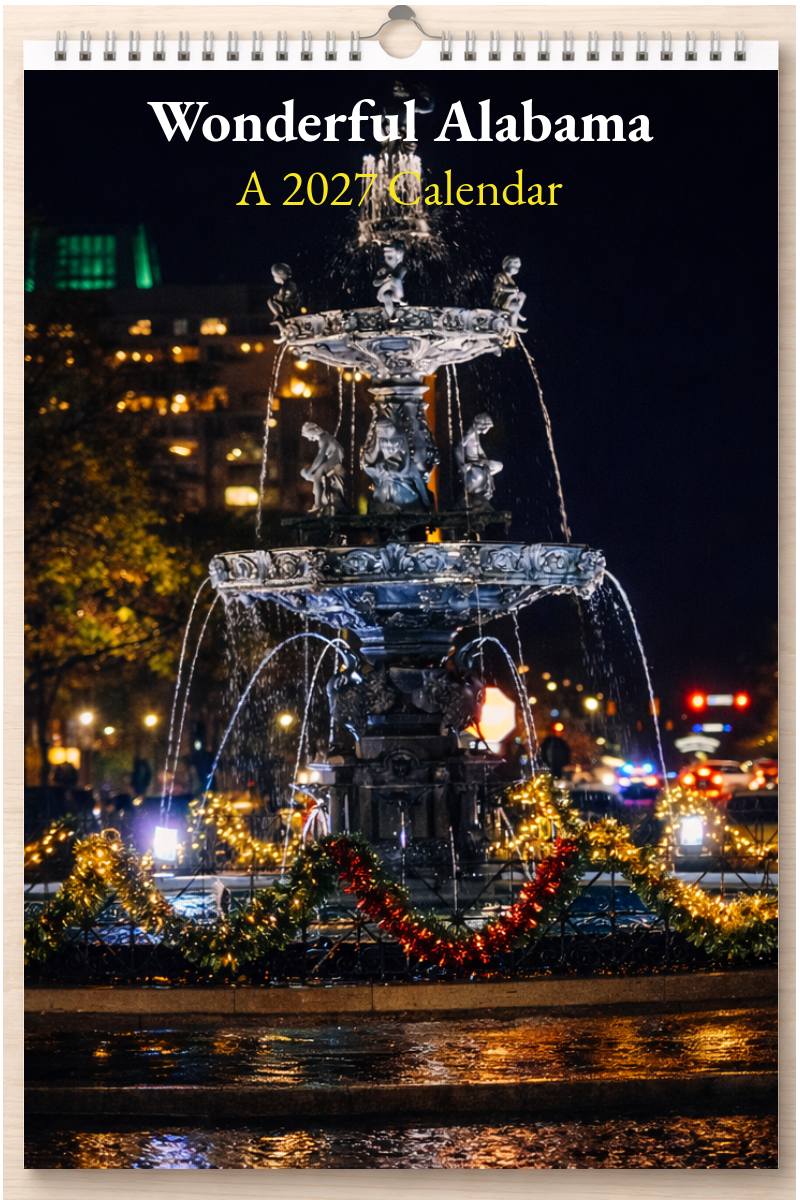 Wonderful Alabama: A 2027 Calendar