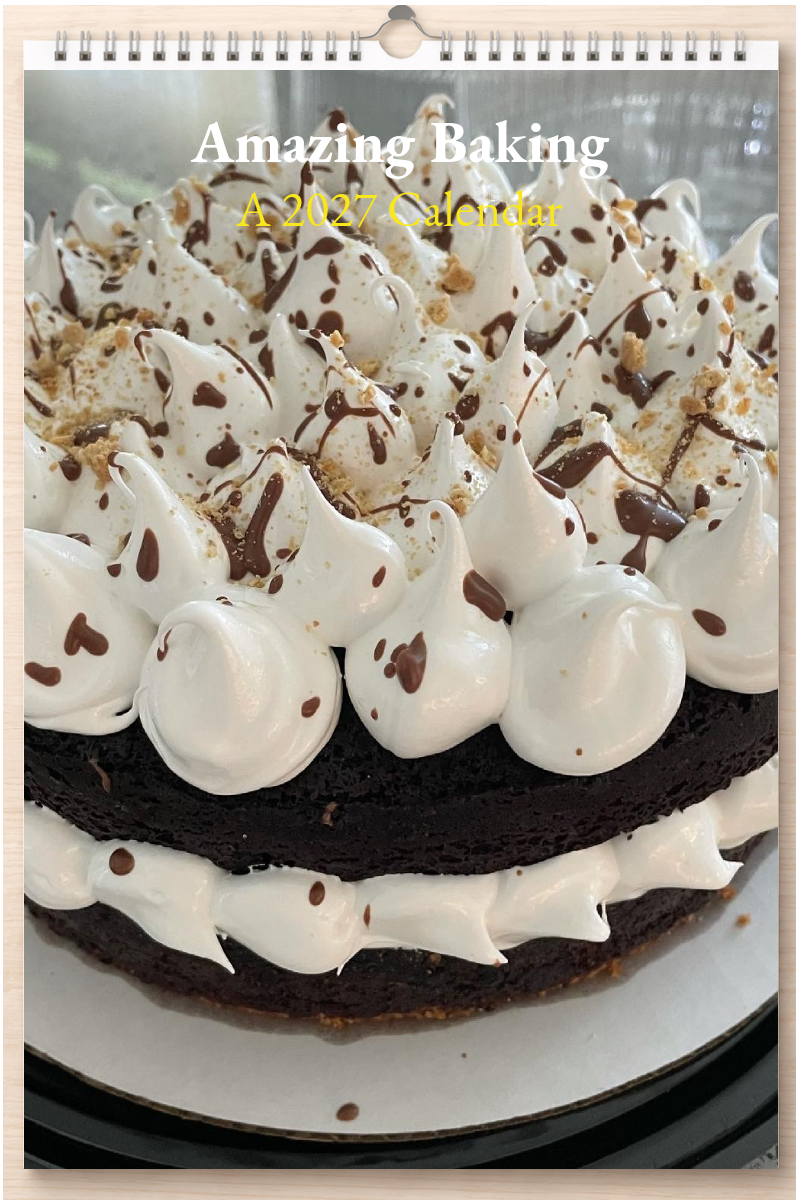 Amazing Baking: A 2027 Calendar