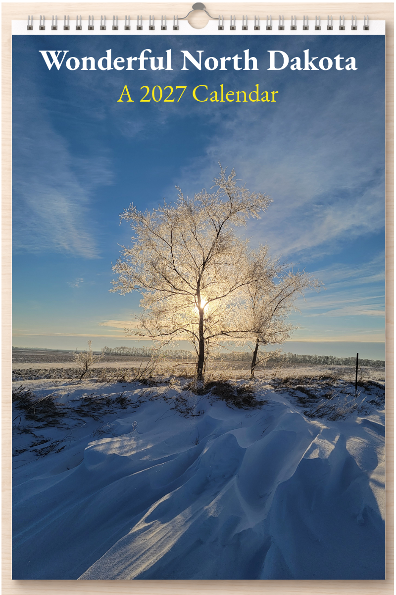 Wonderful North Dakota: A 2027 Calendar