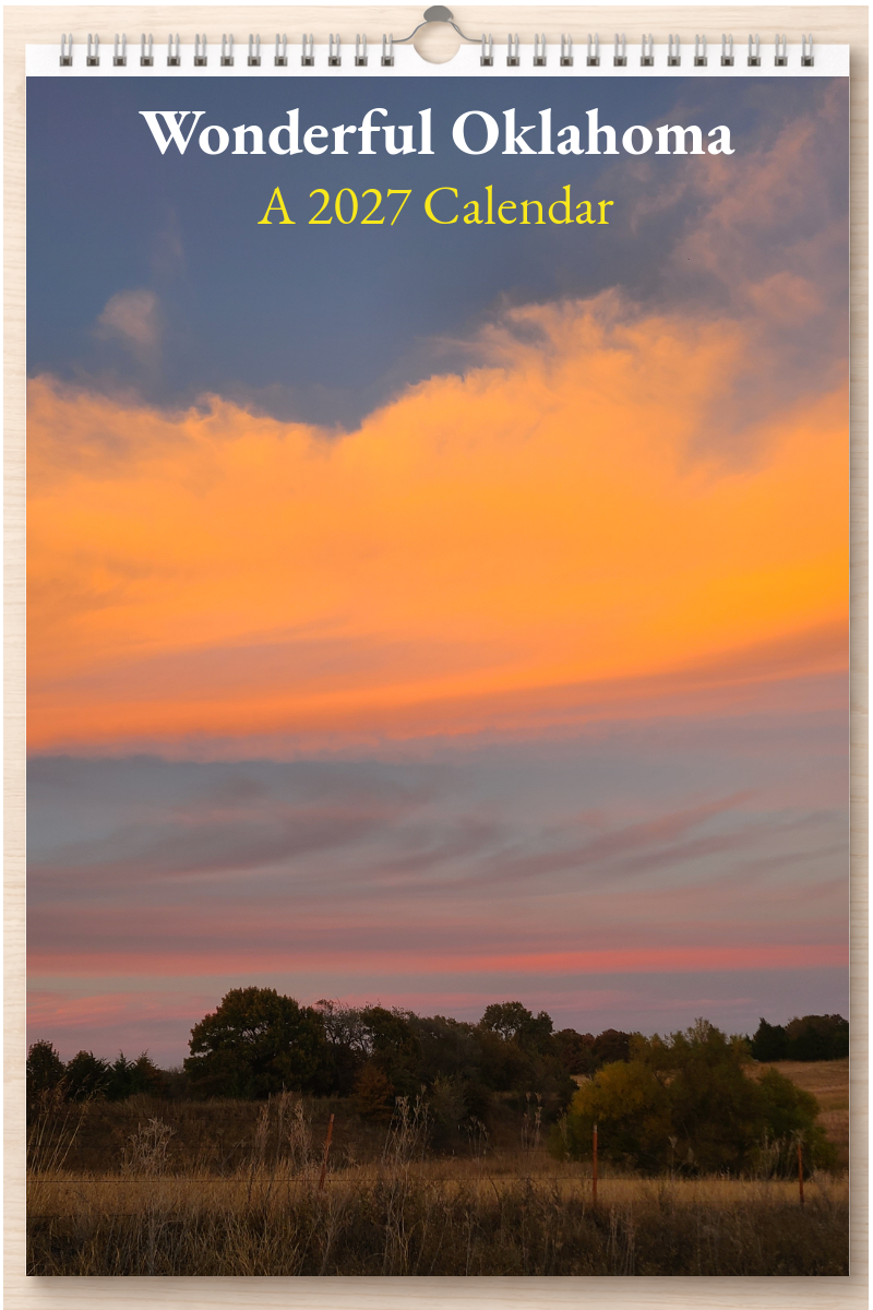 Wonderful Oklahoma: A 2027 Calendar