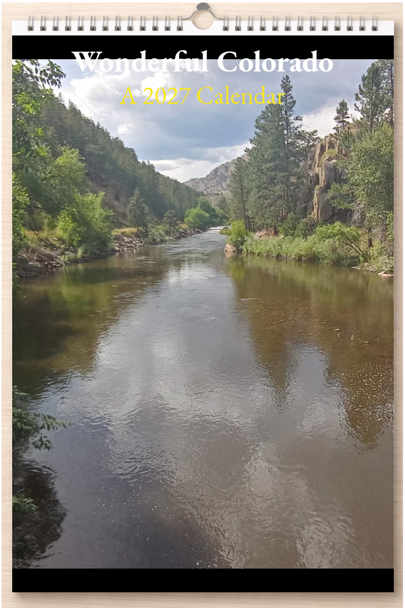 Wonderful Colorado: A 2027 Calendar