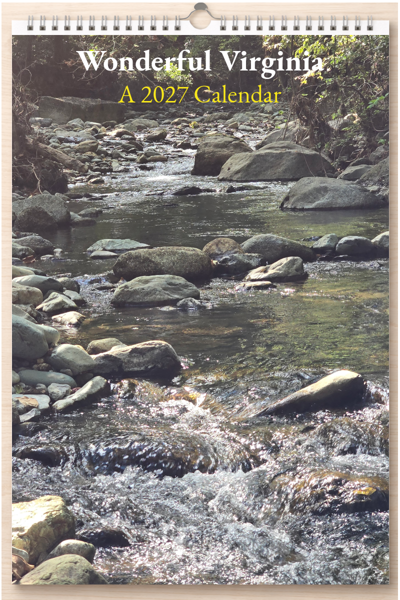 Wonderful Virginia: A 2027 Calendar