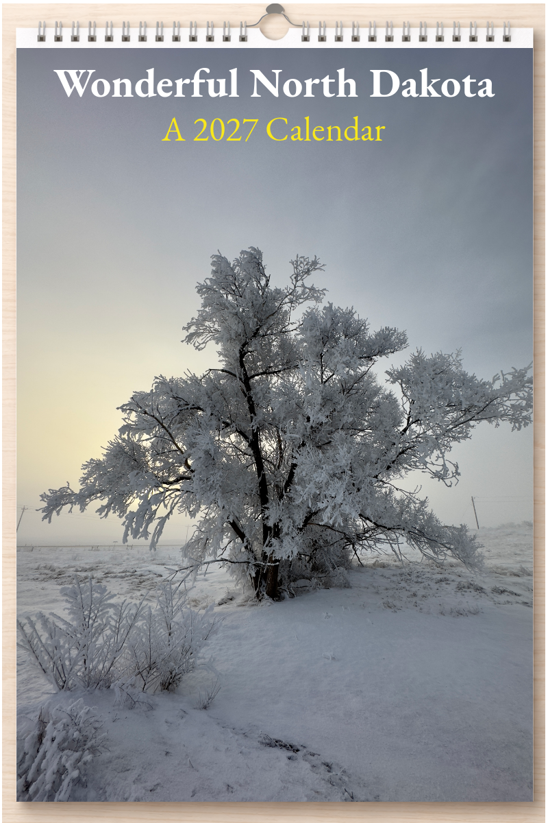 Wonderful North Dakota: A 2027 Calendar
