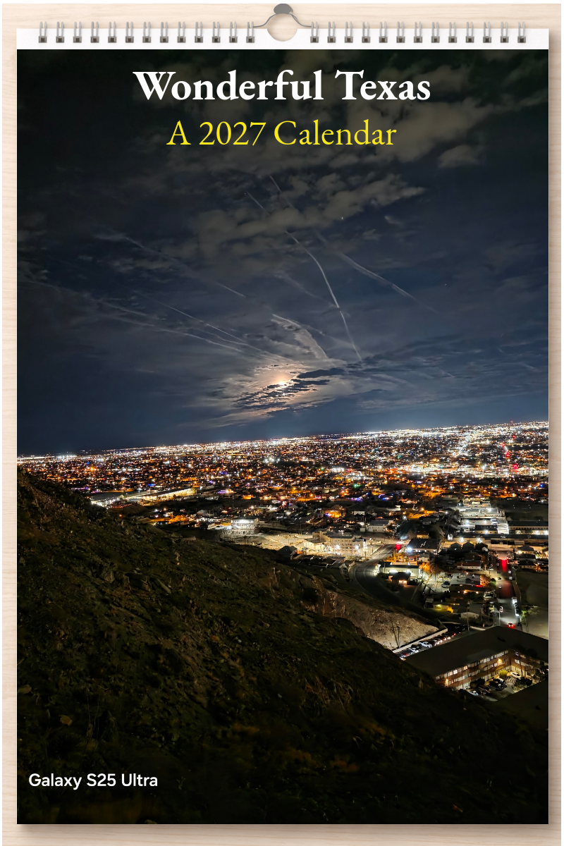 Wonderful Texas: A 2027 Calendar