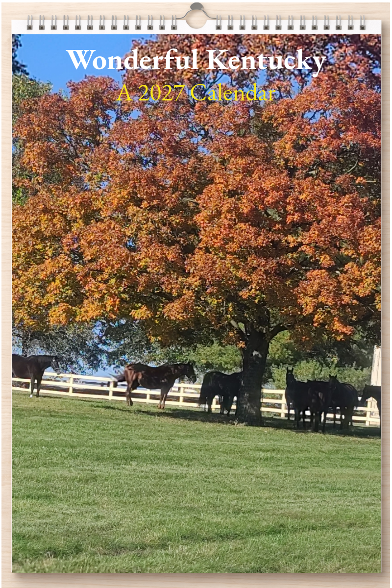 Wonderful Kentucky: A 2027 Calendar