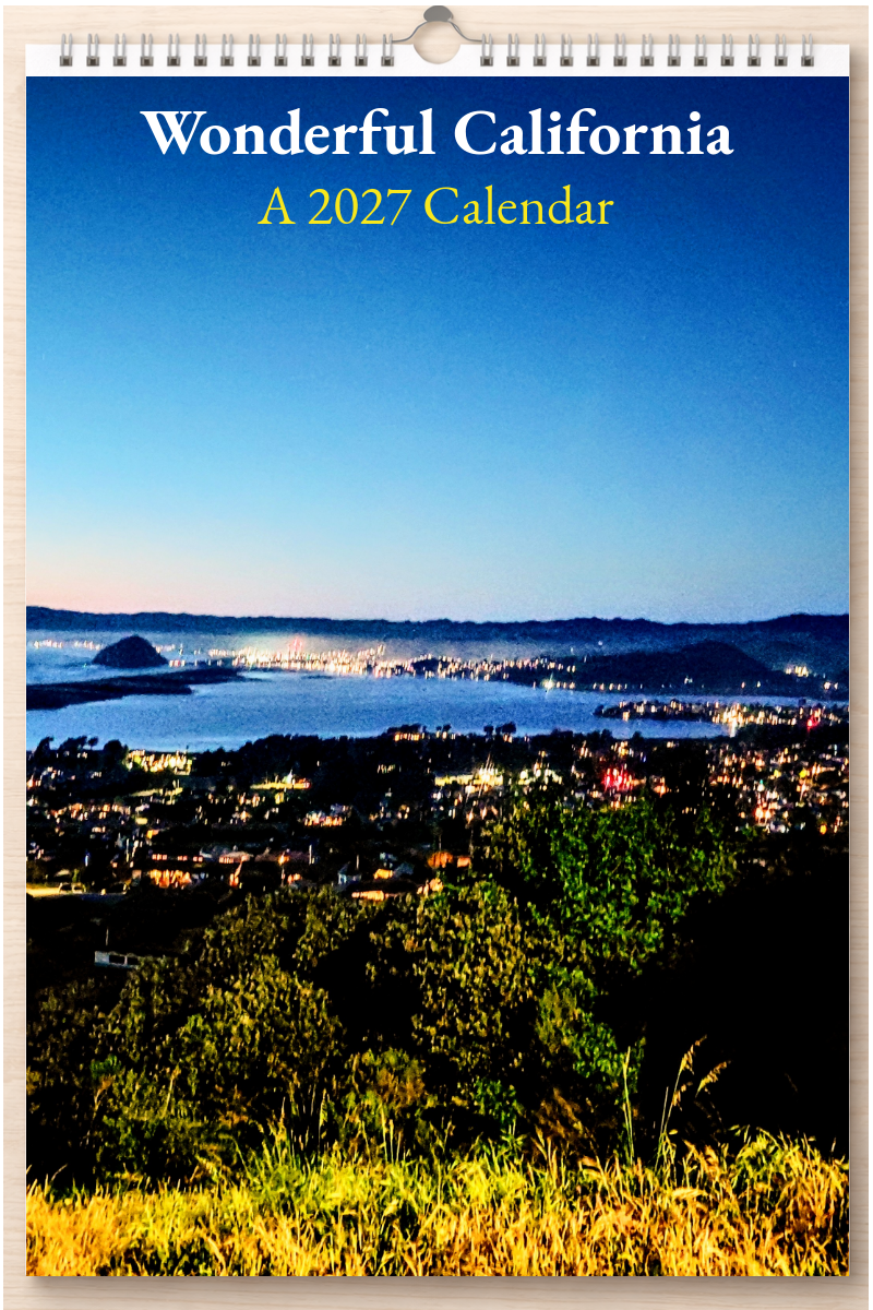Wonderful California: A 2027 Calendar