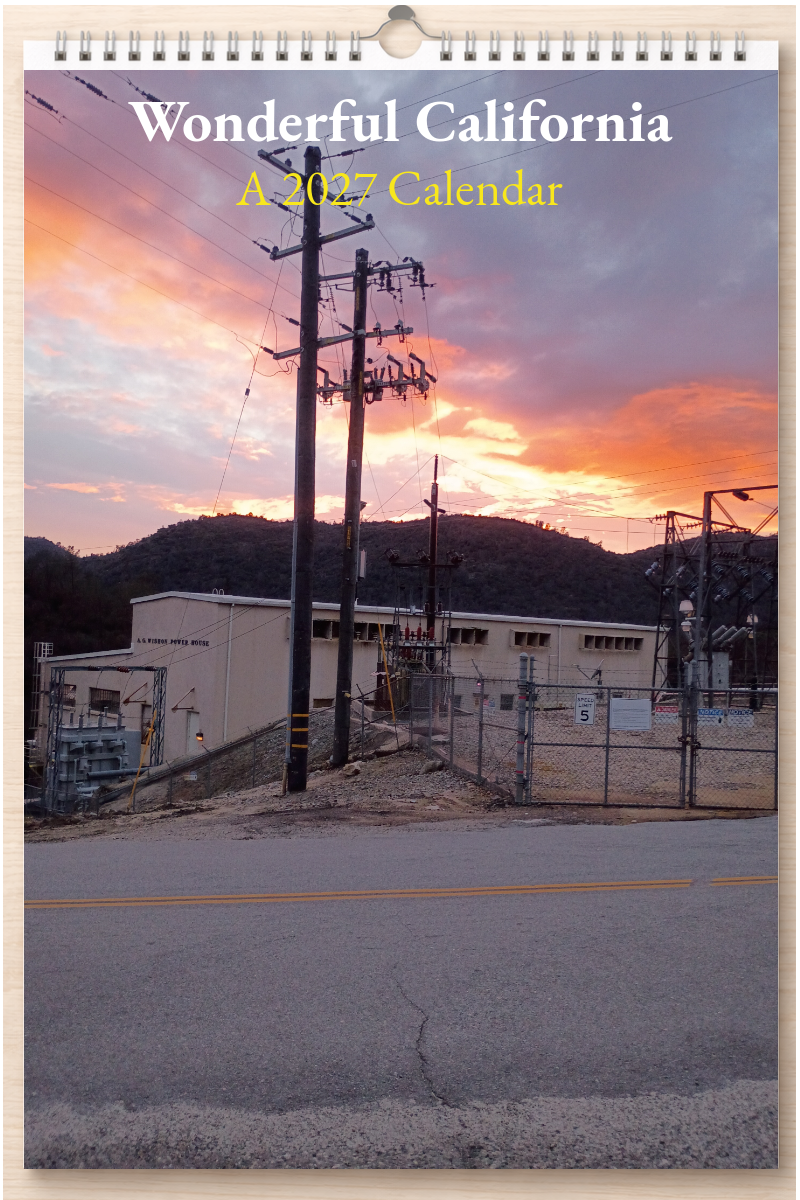 Wonderful California: A 2027 Calendar