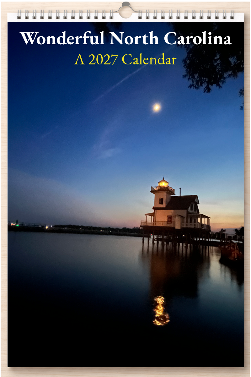 Wonderful North Carolina: A 2027 Calendar
