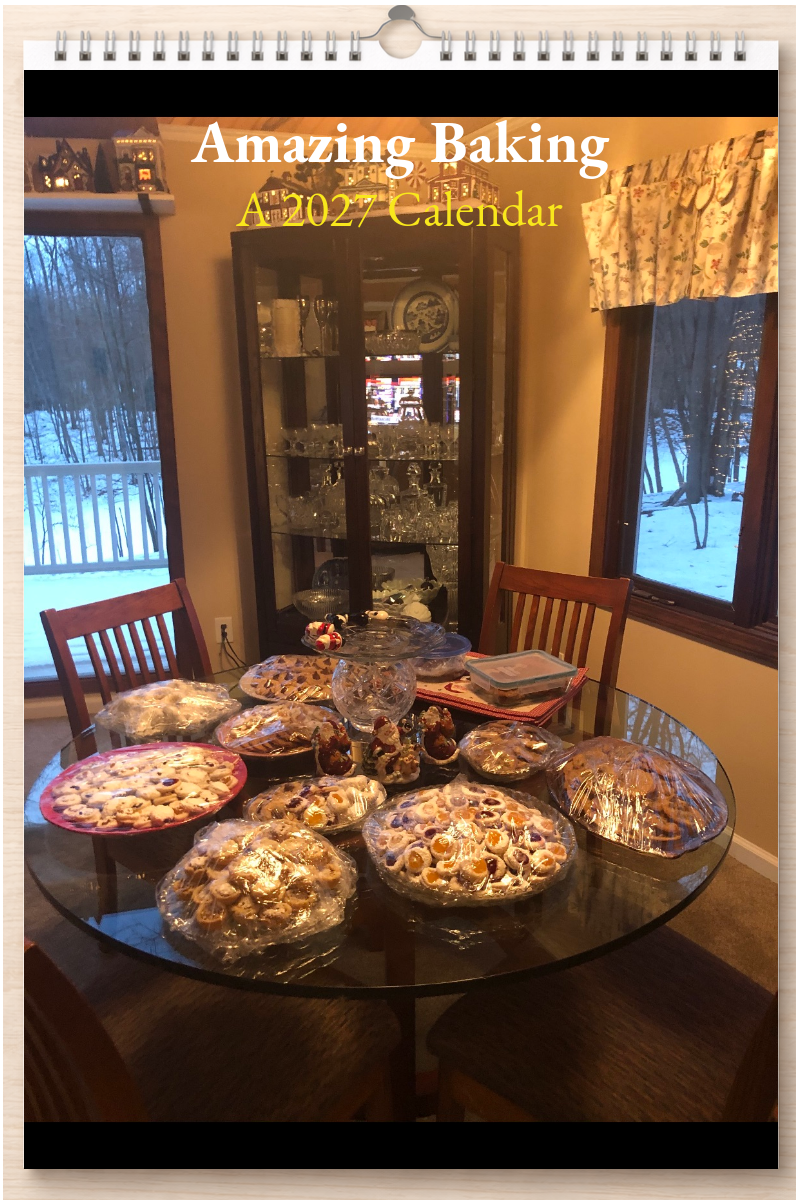 Amazing Baking: A 2027 Calendar