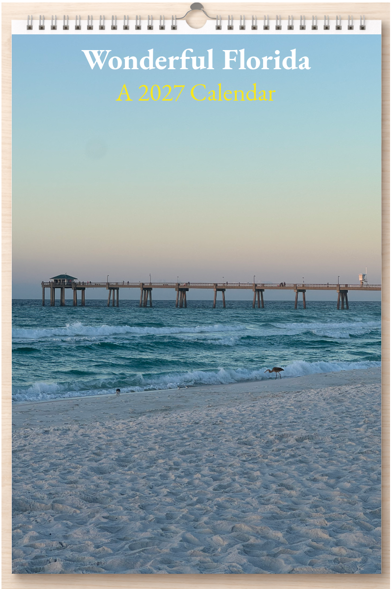 Wonderful Florida: A 2027 Calendar
