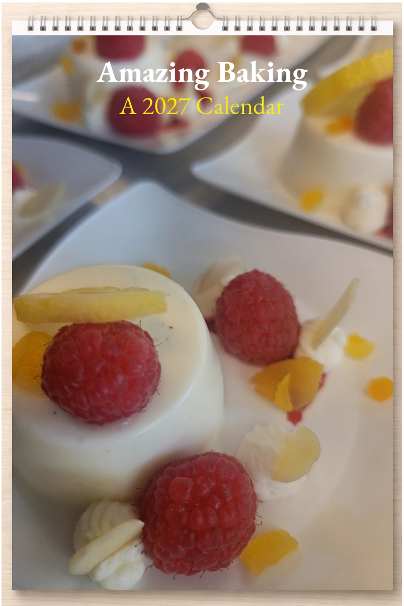 Amazing Baking: A 2027 Calendar