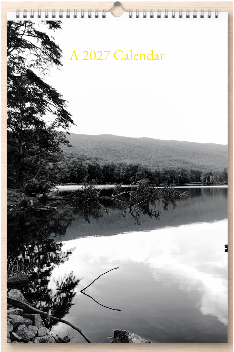 Wonderful Virginia: A 2027 Calendar