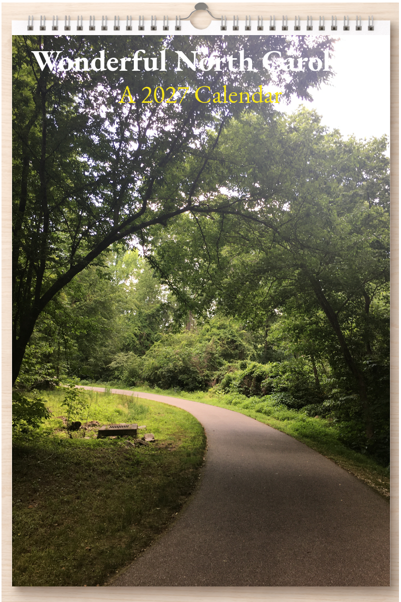 Wonderful North Carolina: A 2027 Calendar