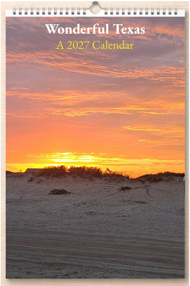 Wonderful Texas: A 2027 Calendar