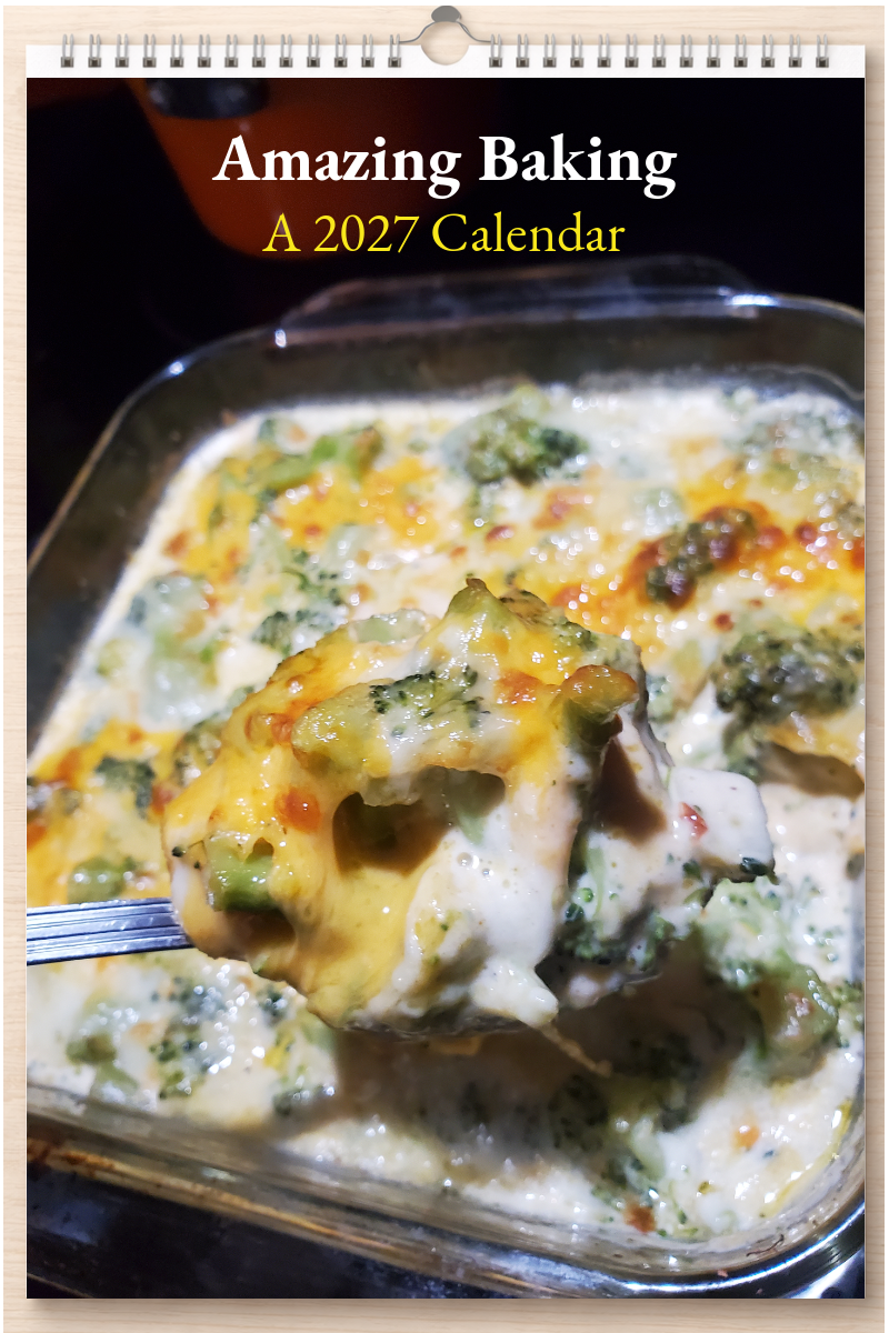 Amazing Baking: A 2027 Calendar