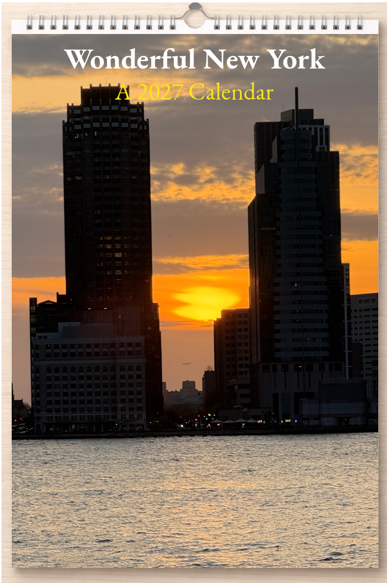 Wonderful New York: A 2027 Calendar