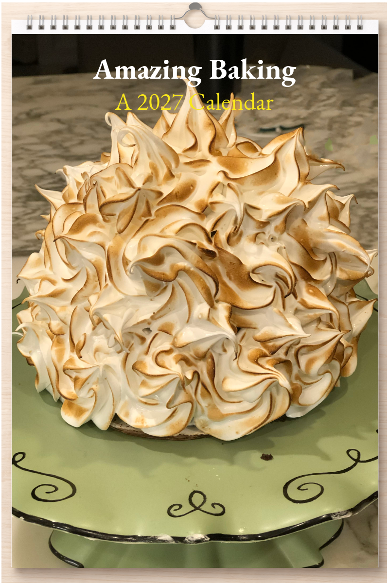 Amazing Baking: A 2027 Calendar
