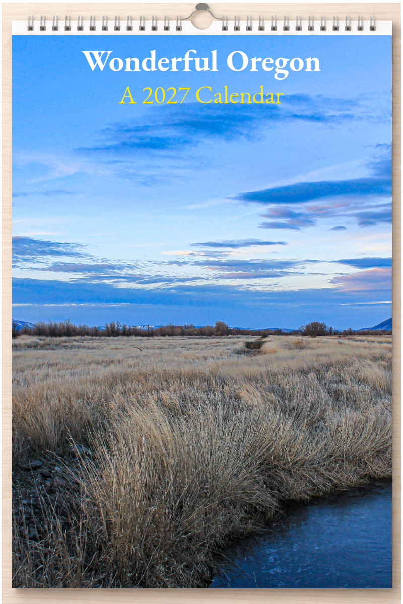 Wonderful Oregon: A 2027 Calendar