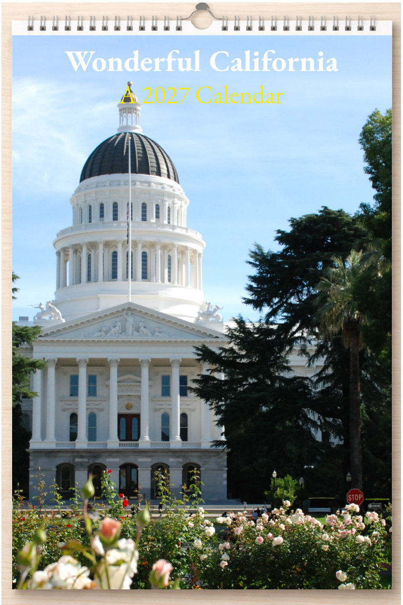 Wonderful California: A 2027 Calendar