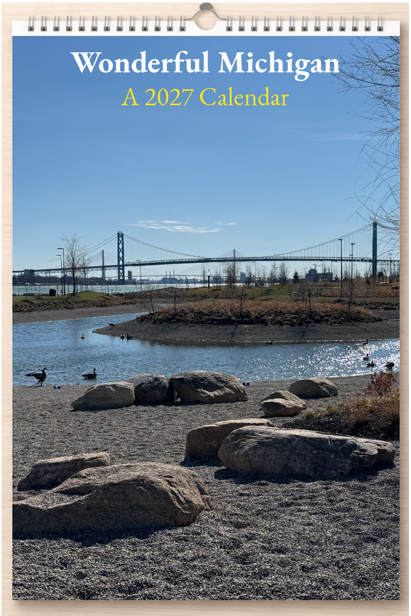 Wonderful Michigan: A 2027 Calendar