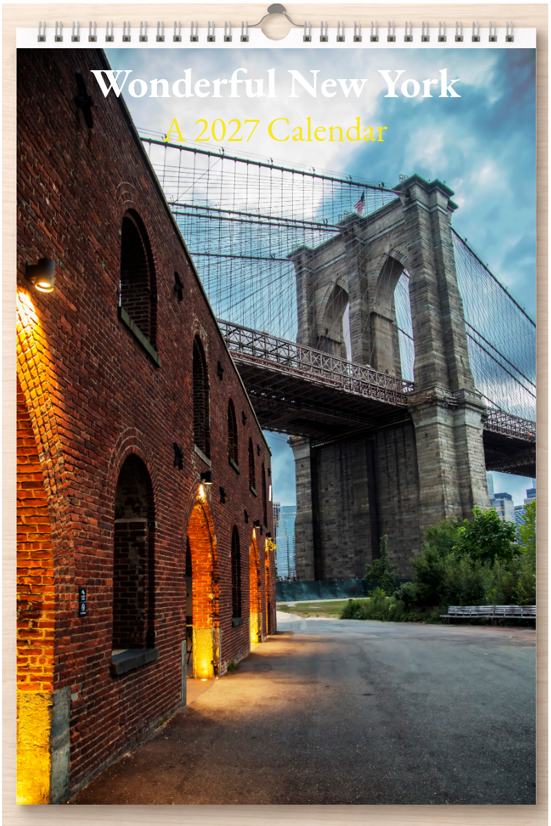 Wonderful New York: A 2027 Calendar