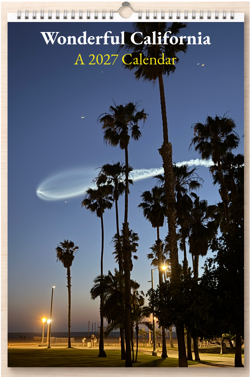 Wonderful California: A 2027 Calendar