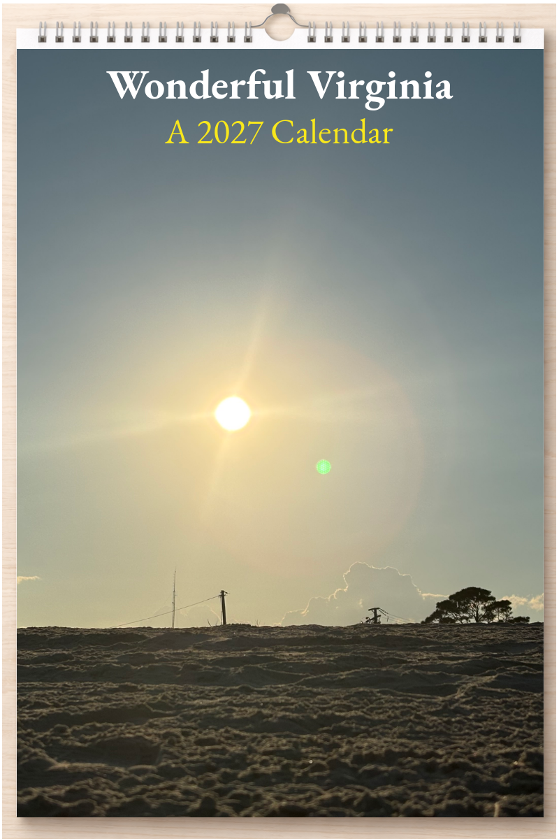 Wonderful Virginia: A 2027 Calendar