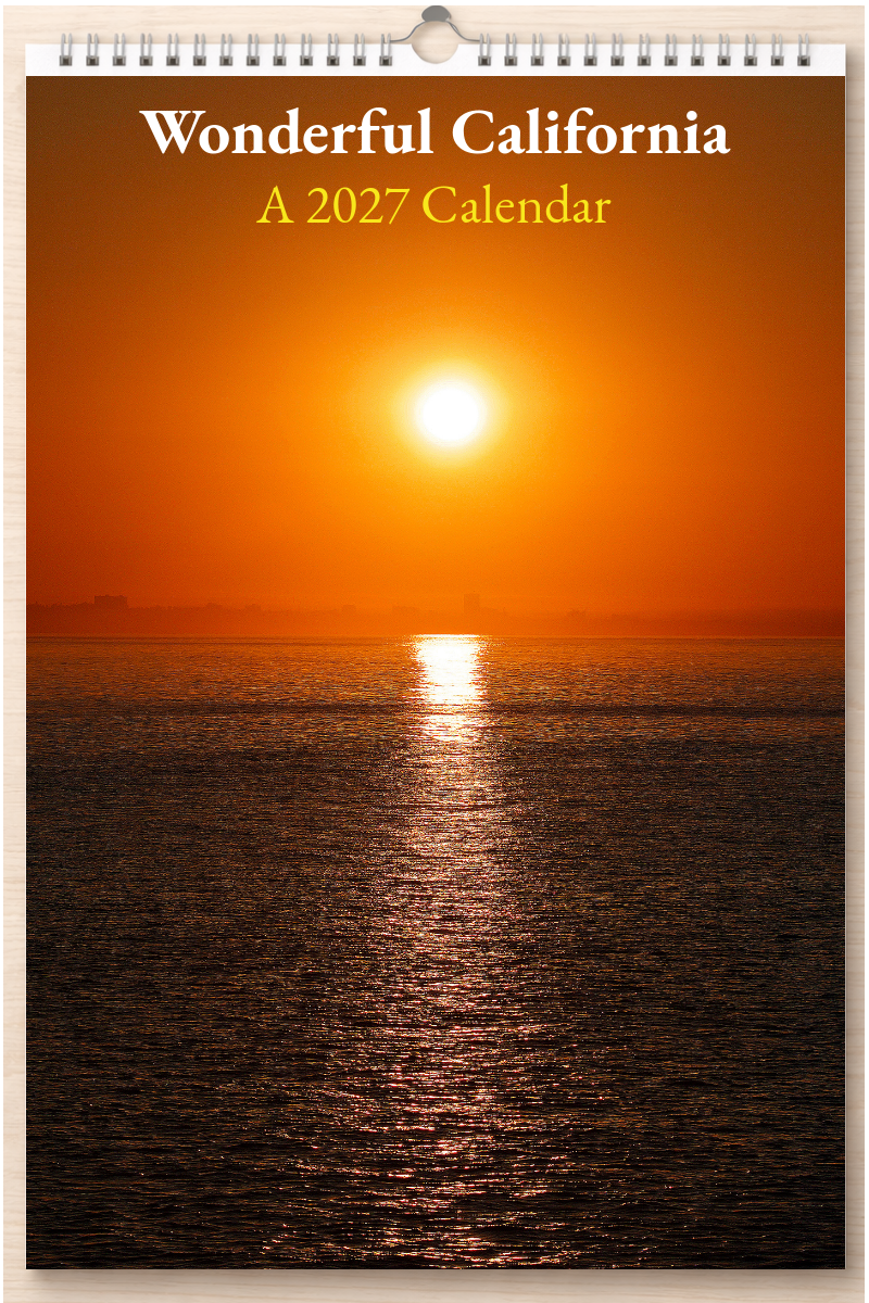 Wonderful California: A 2027 Calendar