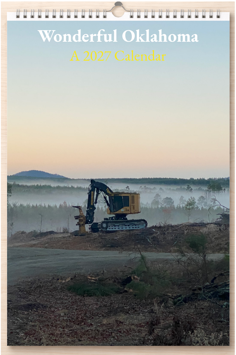 Wonderful Oklahoma: A 2027 Calendar