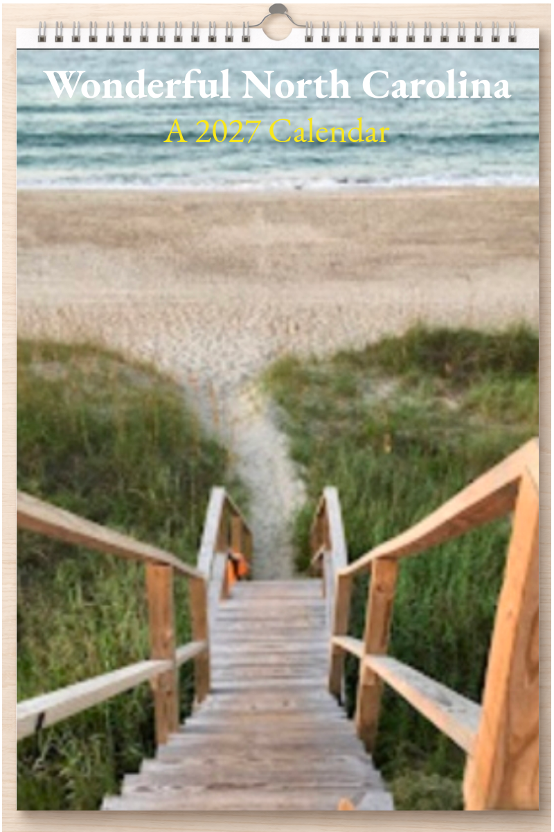 Wonderful North Carolina: A 2027 Calendar