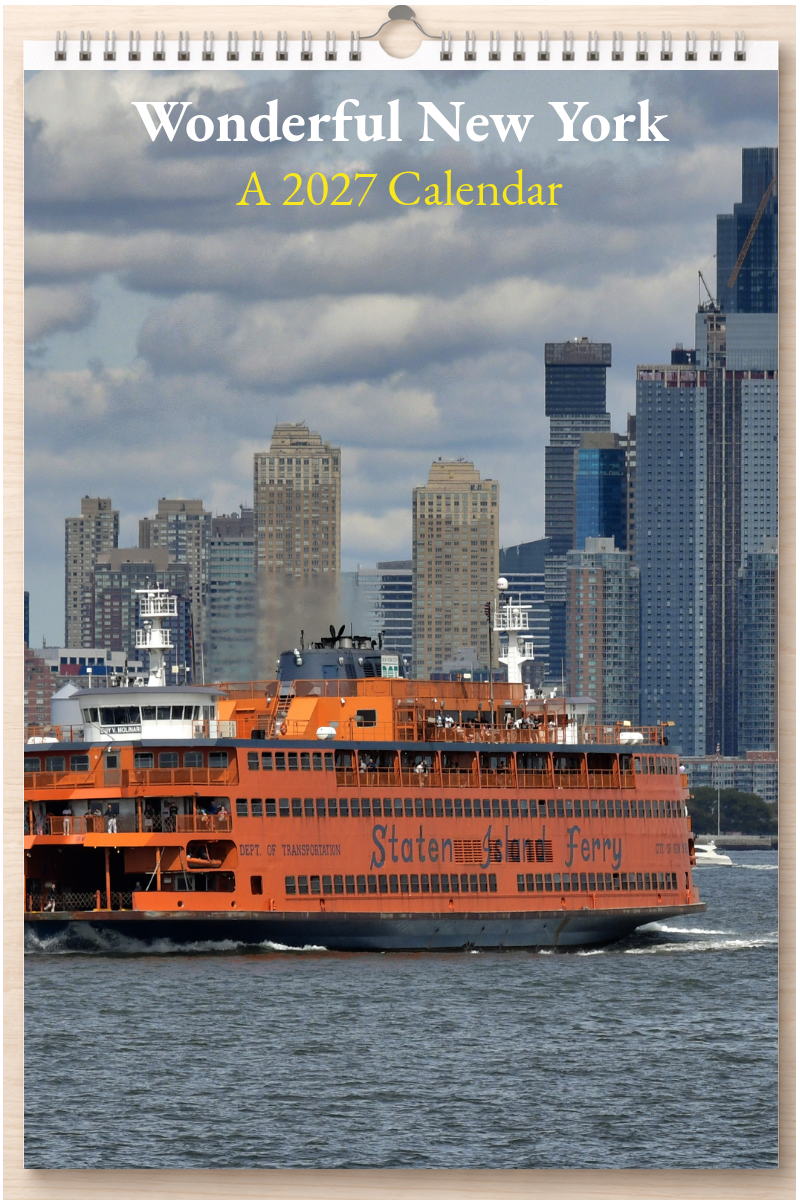 Wonderful New York: A 2027 Calendar