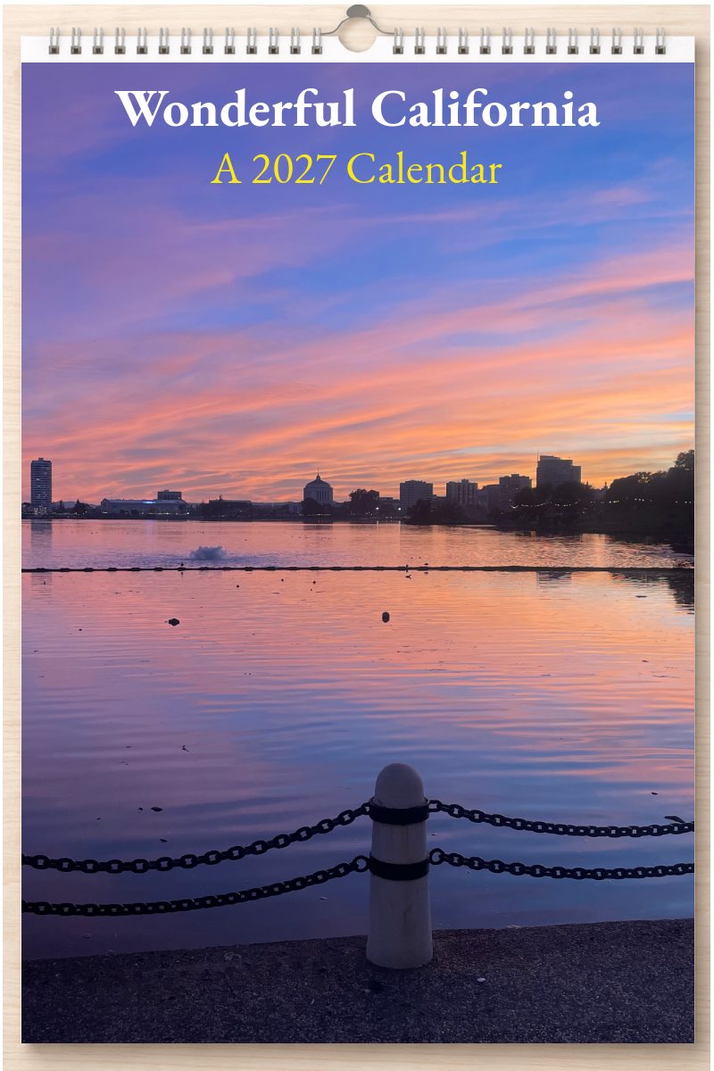 Wonderful California: A 2027 Calendar