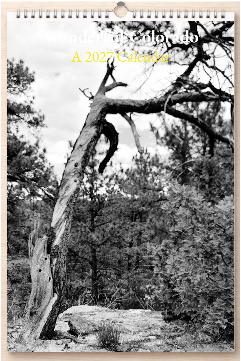 Wonderful Colorado: A 2027 Calendar