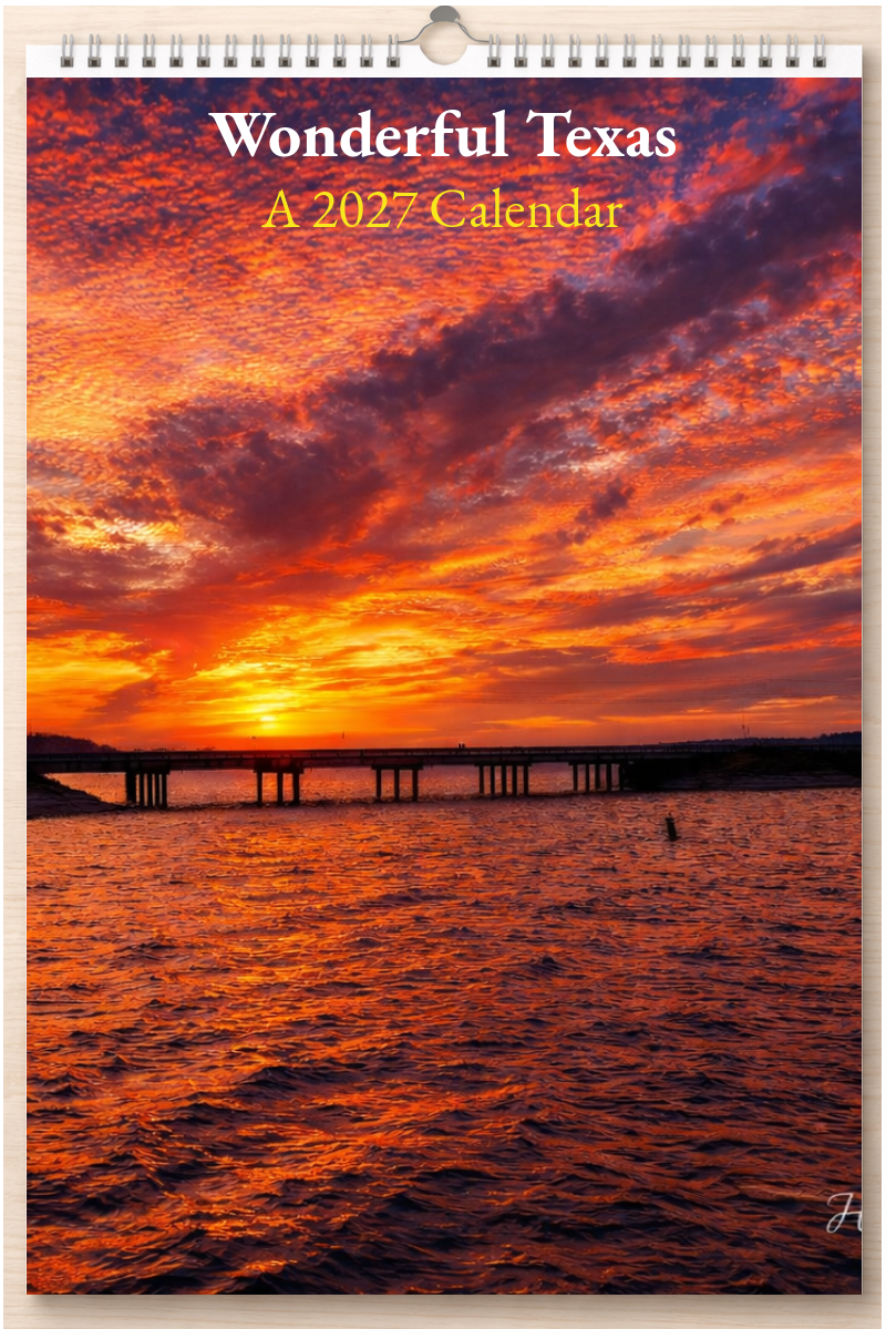 Wonderful Texas: A 2027 Calendar