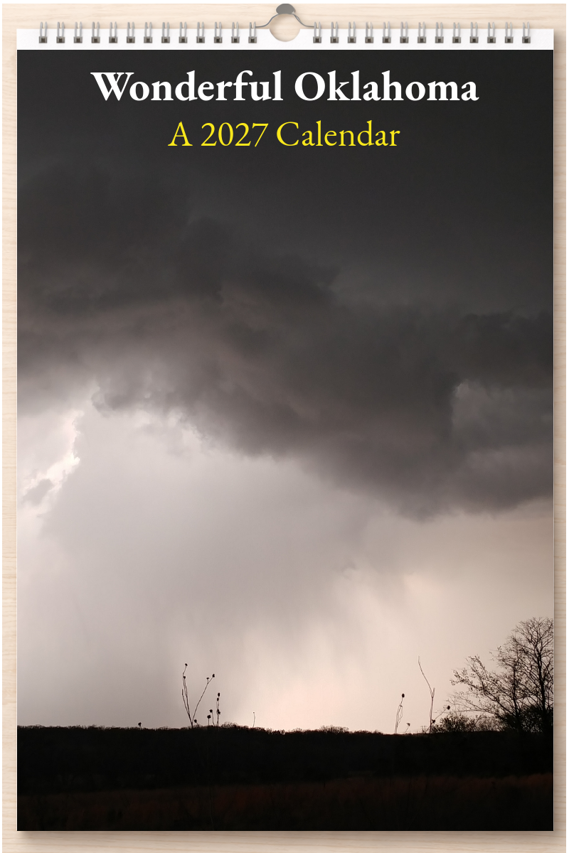 Wonderful Oklahoma: A 2027 Calendar
