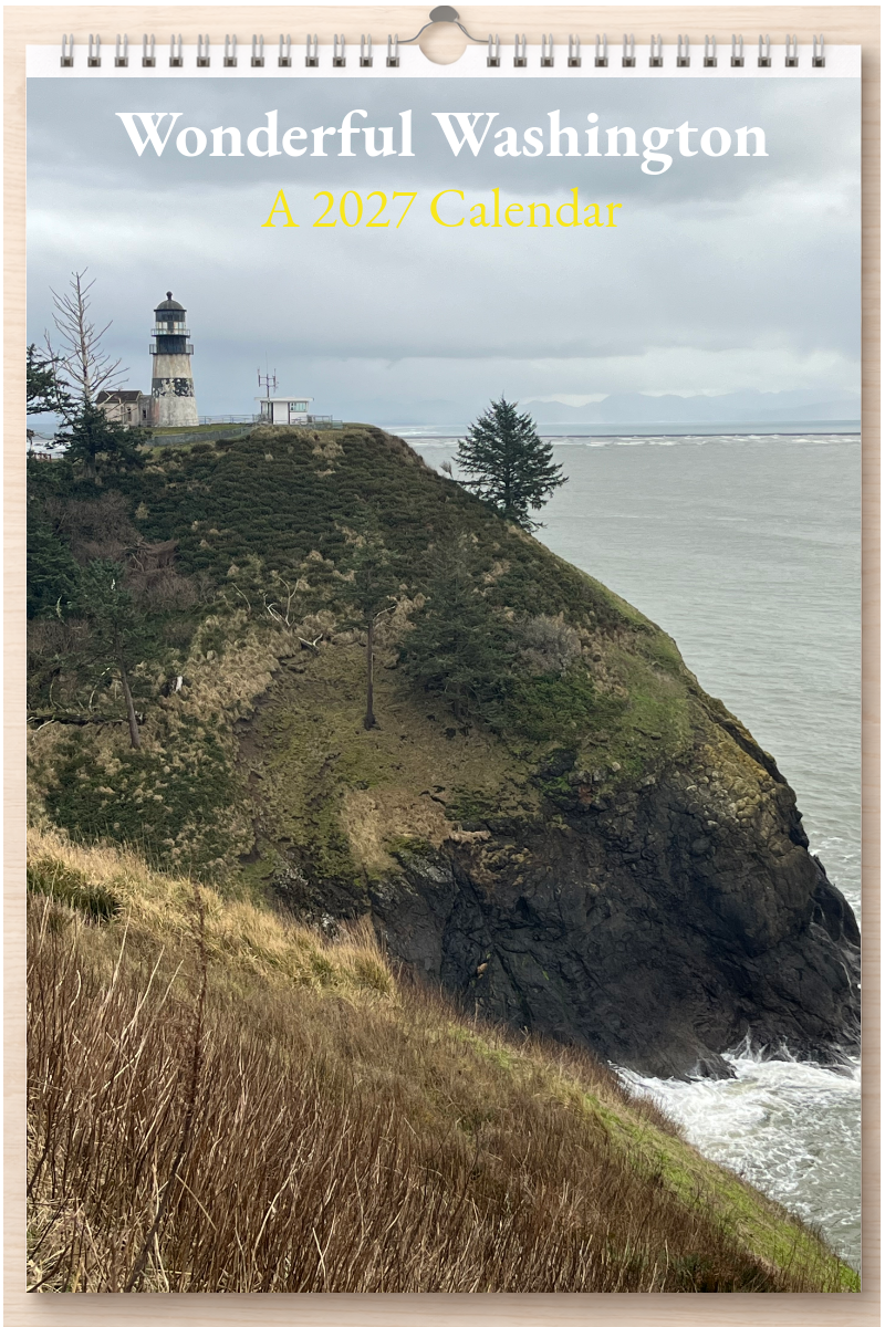 Wonderful Washington: A 2027 Calendar