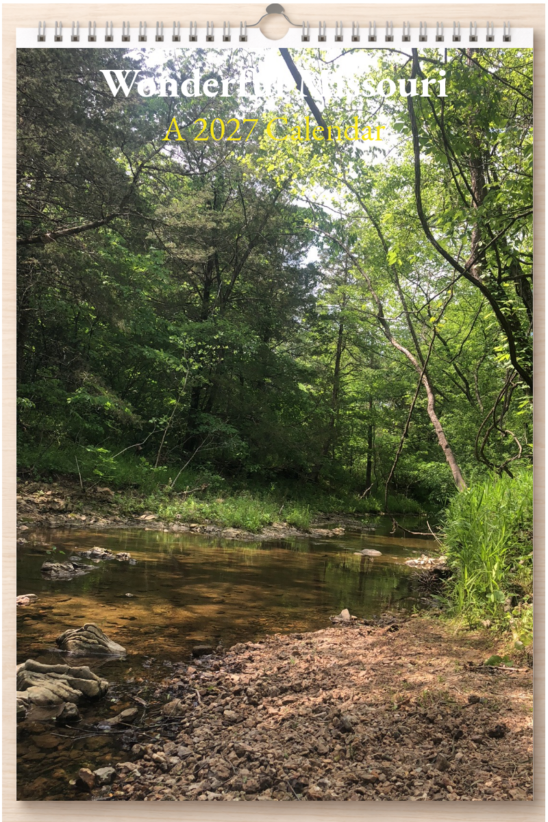 Wonderful Missouri: A 2027 Calendar
