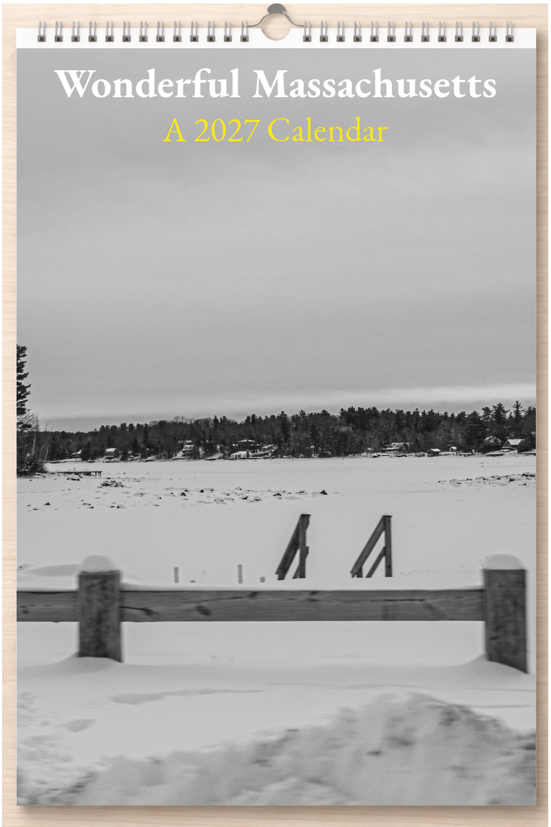 Wonderful Massachusetts: A 2027 Calendar