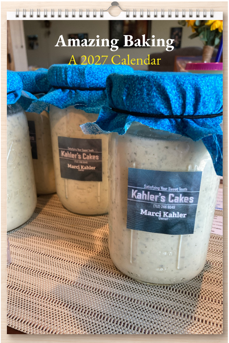 Amazing Baking: A 2027 Calendar