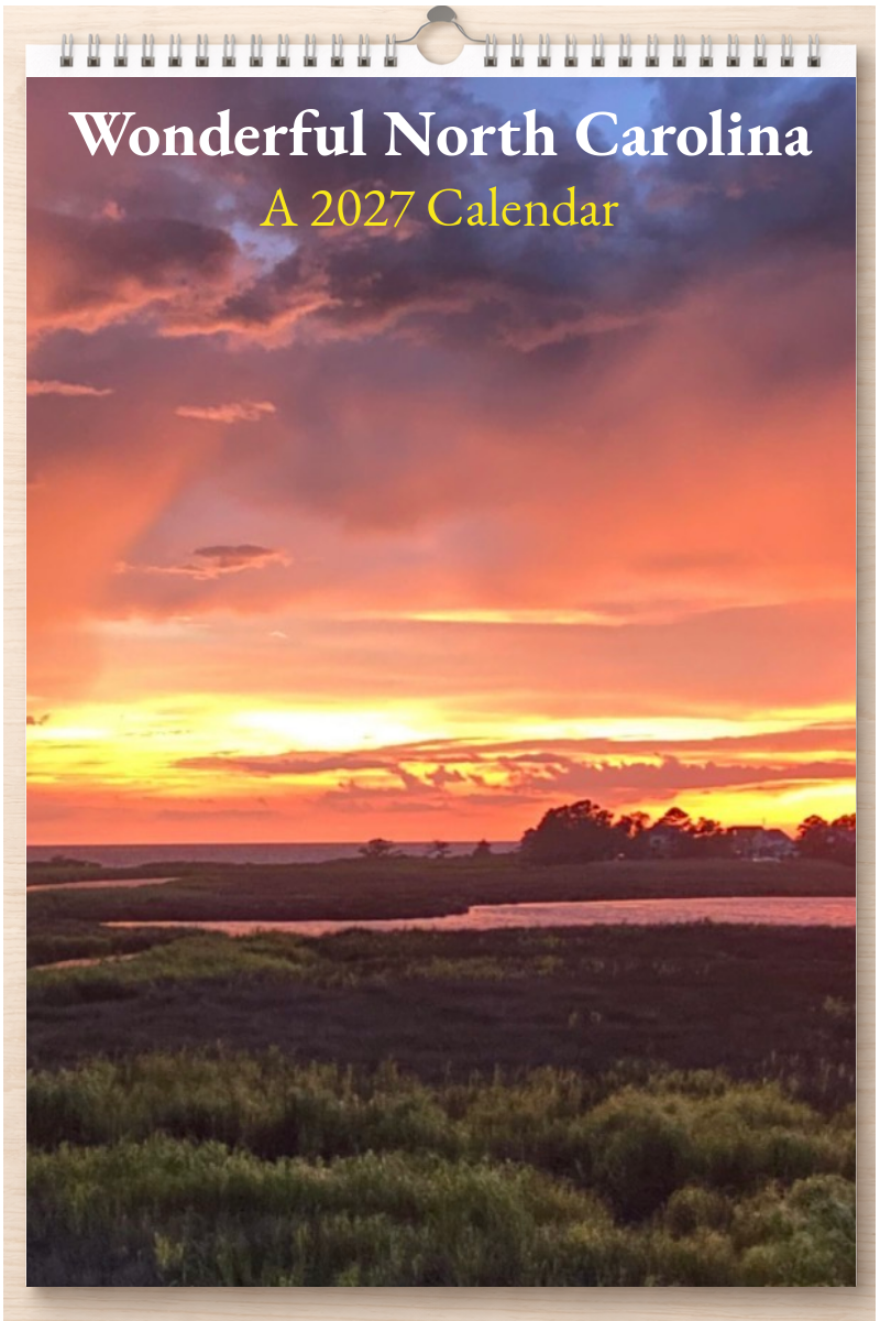 Wonderful North Carolina: A 2027 Calendar